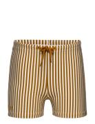 Otto Swim Pants Seersucker Uimashortsit Brown Liewood