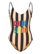 W. Colorblind Swimsuit Uimapuku Uima-asut Multi/patterned Svea