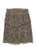 Amy Print Skirt Lyhyt Hame Multi/patterned Dante6