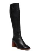 Long Boots Korkeavartiset Saapikkaat Black Billi Bi