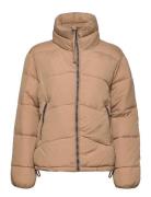 Bybomina Puffer 2 Vuorillinen Takki Topattu Takki Beige B.young