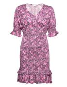 Lorena Dress Lyhyt Mekko Pink Love Lolita