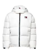 Tjw Alaska Puffer Vuorillinen Takki Topattu Takki White Tommy Jeans