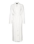 Aubrey Cotton Velour Robe Aamutakki White Lexington Home