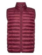 Packable Circular Vest Liivi Burgundy Tommy Hilfiger