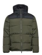 Repreve ? Puffer Color Blocked Jack Vuorillinen Takki Topattu Takki Gr...