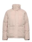 Alexis Short Puffer Jacket 1 Vuorillinen Takki Topattu Takki Pink Minu...