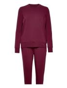 Decoy Bamboo Night Set Pyjama Burgundy Decoy