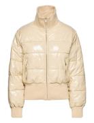 Tilly Pu Puffer Jacket Vuorillinen Takki Topattu Takki Cream Gina Tric...