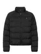 Tjw Light Down Jacket Vuorillinen Takki Topattu Takki Black Tommy Jean...