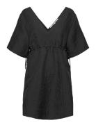 Balma Ss Dress Lyhyt Mekko Black Second Female