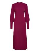 Monagz Long Dress Maksimekko Juhlamekko Burgundy Gestuz