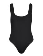 Audny Ella Swimsuit Uimapuku Uima-asut Black Becksöndergaard