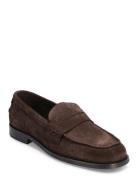 Louon Loafer Loaferit Matalat Kengät Brown GANT