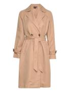 Vmlou Long Trenchcoat Trenssi Takki Beige Vero Moda