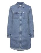 Unionall Dress Lyhyt Mekko Blue Lee Jeans