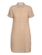 Dress Woven Lyhyt Mekko Beige Gerry Weber Edition