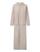 Frida Pajama Pyjama Beige STUDIO FEDER