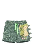 Nmmmad Gigantosaurus Long Swimshorts Vde Uimashortsit Green Name It