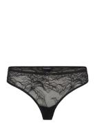 Ladies Knitted Thong Stringit Alusvaatteet Black Emporio Armani