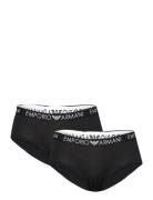 Ladies Knitted Bi-Pa Alushousut Brief Tangat Black Emporio Armani