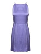 Villa Short Dress 12956 Lyhyt Mekko Purple Samsøe Samsøe