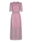 D6Enika Maxi Dress Maksimekko Juhlamekko Pink Dante6