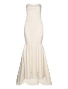 Soft Twill Maxi Dress Maksimekko Juhlamekko Cream ROTATE Birger Christ...