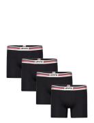 Levis Men Placed Sprtswr Logo Boxer Bokserit Black Levi´s