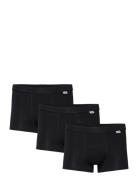 3-P Bamboo Trunk Bokserit Black Frank Dandy