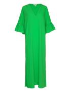 Carrie Loose Dress Maksimekko Juhlamekko Green Notes Du Nord