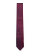 Tie Cm 6 Solmio Kravatti Burgundy HUGO