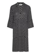 Kamarita Amber Dress Lyhyt Mekko Black Kaffe