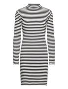 Vithessa High Neck L/S Dress Lyhyt Mekko Black Vila