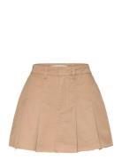 Skirt Lyhyt Hame Beige Sofie Schnoor