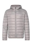 Outerwear Vuorillinen Takki Topattu Takki Grey EA7