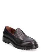 Loafer Loaferit Matalat Kengät Black ANGULUS