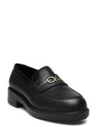 Rubber Sole Loafer W/Hw Loaferit Matalat Kengät Black Calvin Klein