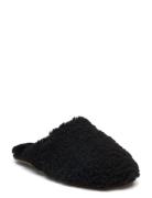 W Maxi Curly Slide Aamutossut Tohvelit Black UGG