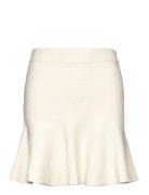 Skirt Hevina Lyhyt Hame Beige Lindex