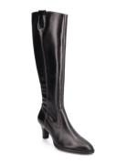 Long Boots Korkeavartiset Saapikkaat Black Billi Bi