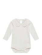 Nbfnoria Ls Body Bodies Long-sleeved White Name It