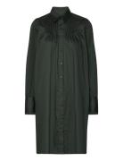 Lr-Isla Solid Lyhyt Mekko Khaki Green Levete Room