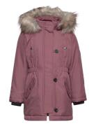 Kogiris Fur Parka Otw Noos Parka Takki Purple Kids Only