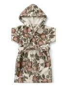 Terry Bath Robe Aamutakki Kylpytakki Multi/patterned Garbo&Friends