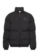 Marco Padded Jacket Vuorillinen Takki Topattu Takki Black Les Deux