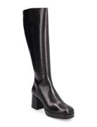 Long Boots Korkeavartiset Saapikkaat Black Billi Bi