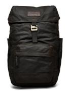 Barbour Ess Wax Backpack Reppu Laukku Black Barbour