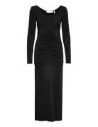 Melanie Midi Dress Maksimekko Juhlamekko Black Notes Du Nord