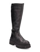 Chipp Boot Korkeavartiset Saapikkaat Black Steve Madden